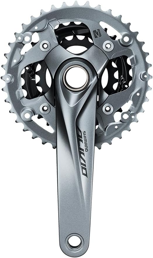 SHIMANO FC-M4050, 175MM 2-PCS FC, 40X30X22T W/CG, for 9-SPD