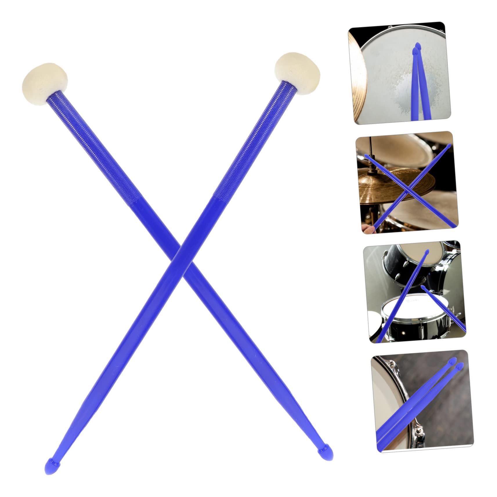 4 Bacchette Per Batteria In Fibra Di Carbonio | Leggere E Resistenti | Per Esercitazione