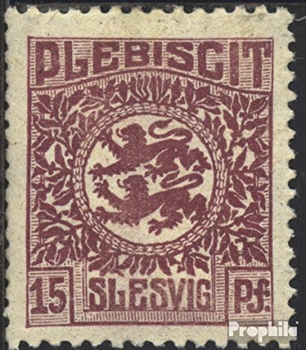 Schleswig (Vote) 1920 – Série Complète 15-28 Neuf Avec Gomme Originale ** MNH – Timbres Collection Drapeaux & Armoiries