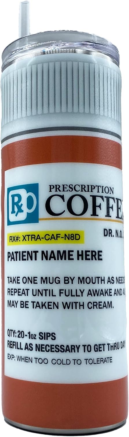 Personalized Prescription Coffee Mug - Personalize it with a custom Name, Great for Birthdays, Holidays, Office Gift, Stocking Stuffer, Gag Gift for Doctor, Nurses, Pharmacists - Image 5