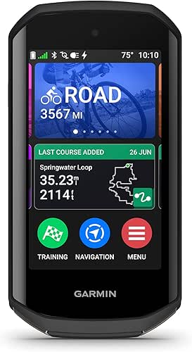 Garmin Edge® 1050, Premium Cycling Computer, Vivid Color Touchscreen Display,
