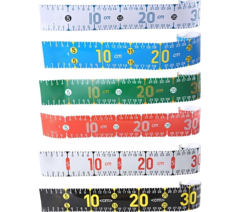 Pack de 2 cintas métricas para medir peces de 51 pulgadas miniatura 5