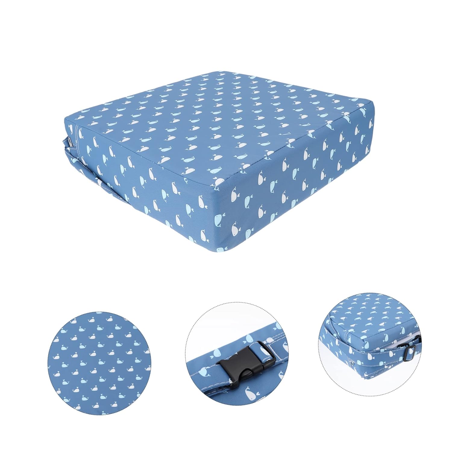 1pc Lovely Boys and Girls Seat Cushion Booster Seat for Dining Soft Sponge Safe Non-Slip Boys and Girls-Friendly