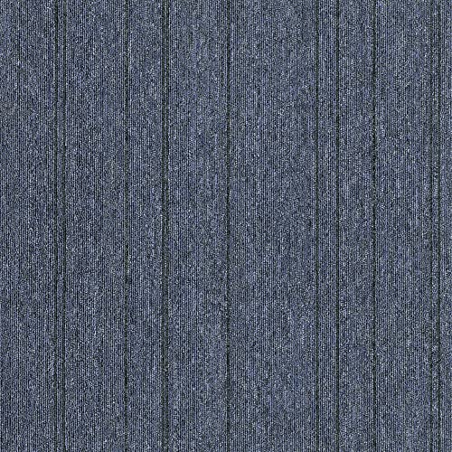 Image of Mohawk Basics 24 inch x 24 inch Berber (Loop pile), 0.07 inch Pile Height, Carpet Tile, PET Fiber, Ocean Tide Color, (24 Tiles), (96 sqft /carton)
