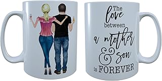 Mother & Son Mug, Custom Mothers Day Mug, Personalized Mum Son Gift, Mug For Mum, Custom Son Mug, Custom Mum Mug, Coffee Mug, Son Mug