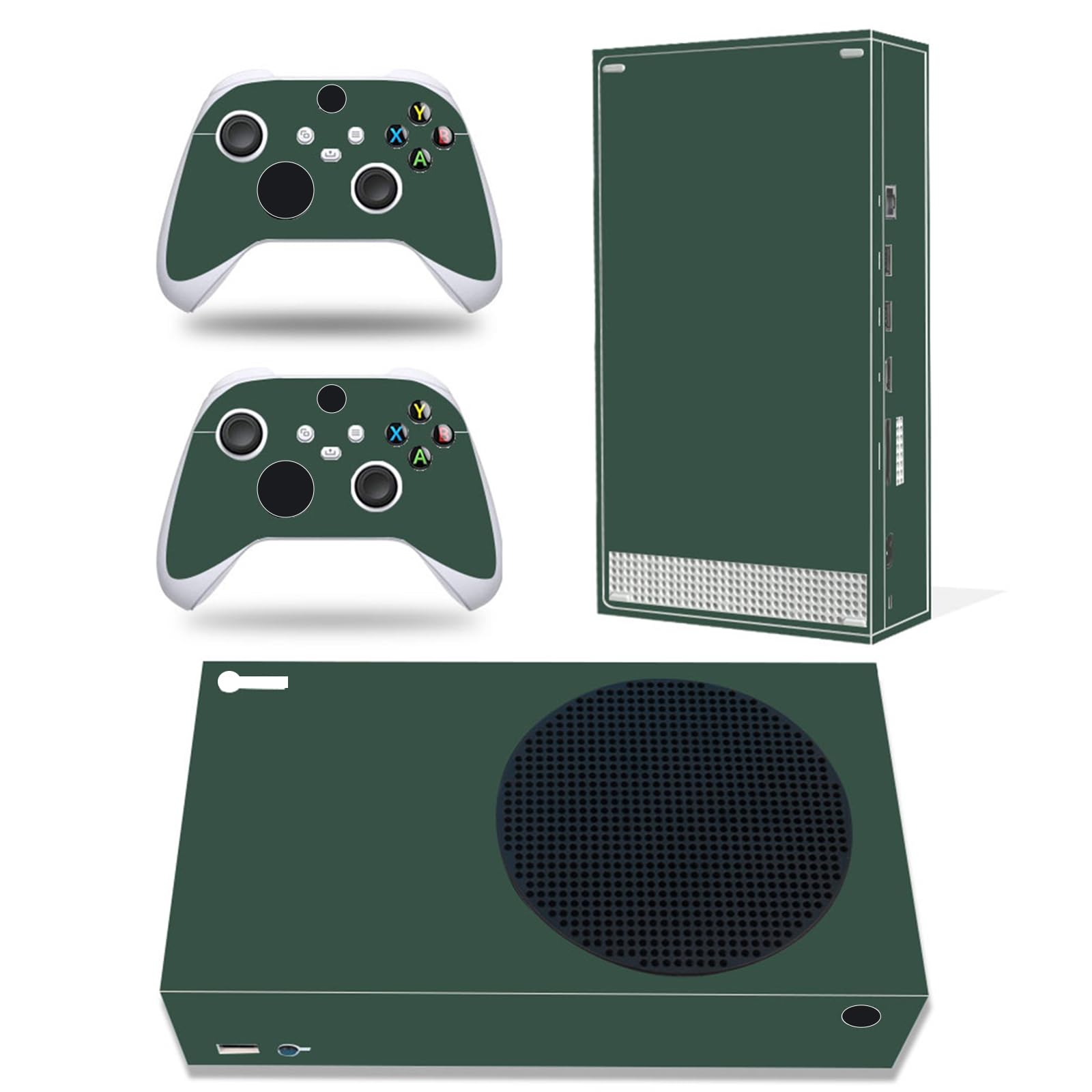 Skin for Console Compatible with Xbox Series S (Green)