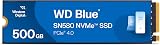 WD Blue SN580,500 GB,M.2 2280,fino a 4 000 MB/s,PCIe Gen4 NVMe,Include Acronis True Image per Western Digital,clonazione e migrazione del,backup completo e ripristino rapido, protezione da ransomware - 1