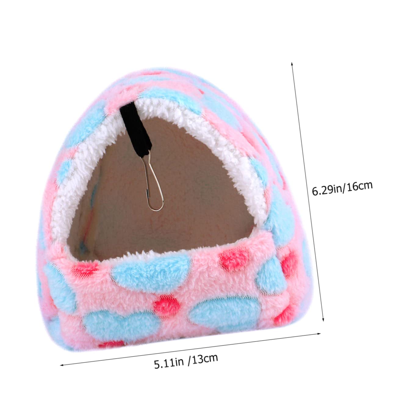 Mipcase Casa De Conejillo De Indias Conejos Accesorios 5 Uds Térmico para Suspensión Montaje S Guinea Cama Animales Roedores Polar Casa En Hámsters Colgando Accesorios para Conejos