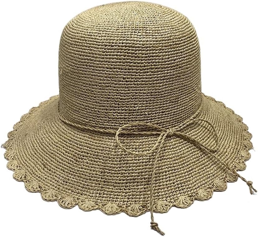 Hat, Women's Casual Wide Brim Sunscreen, Seaside Vacation Beach