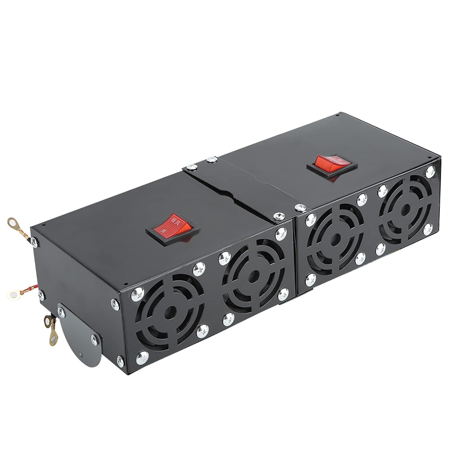 Car Heater,500W 4 Holes Car Vehicle Heater Defroster for Heating Air Purification Defrosting (12V)