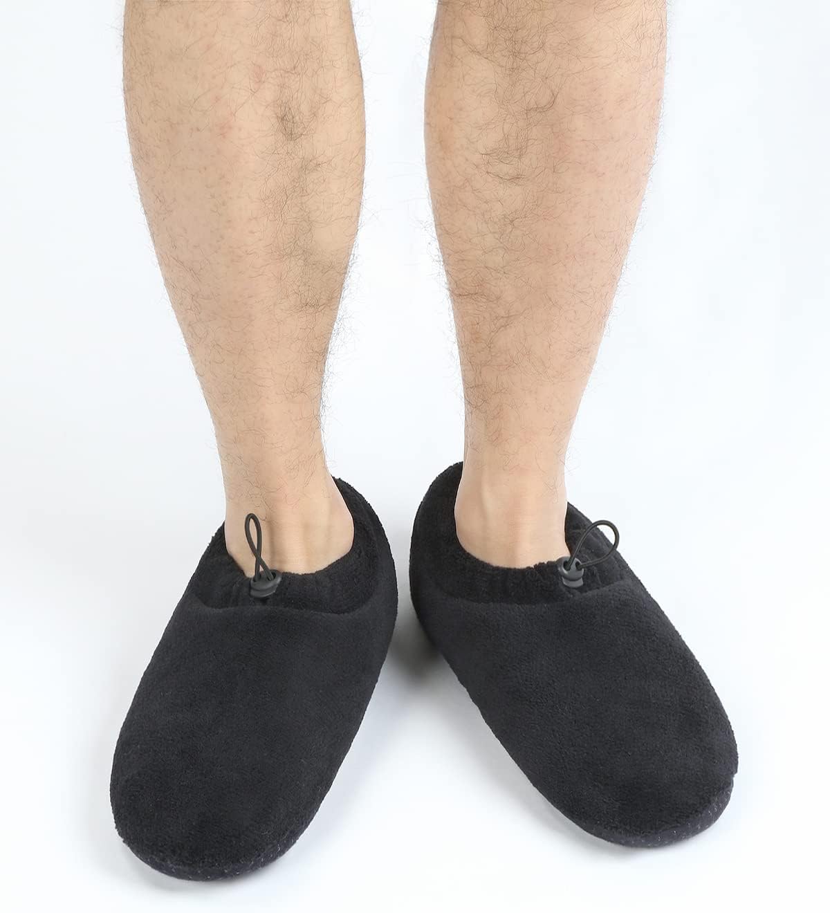 Panda Bros Mens Slipper Socks With Non Skid Bottoms, Warm Slipper Socks With Grippers For Men, Fuzzy House Slippers - Image 2