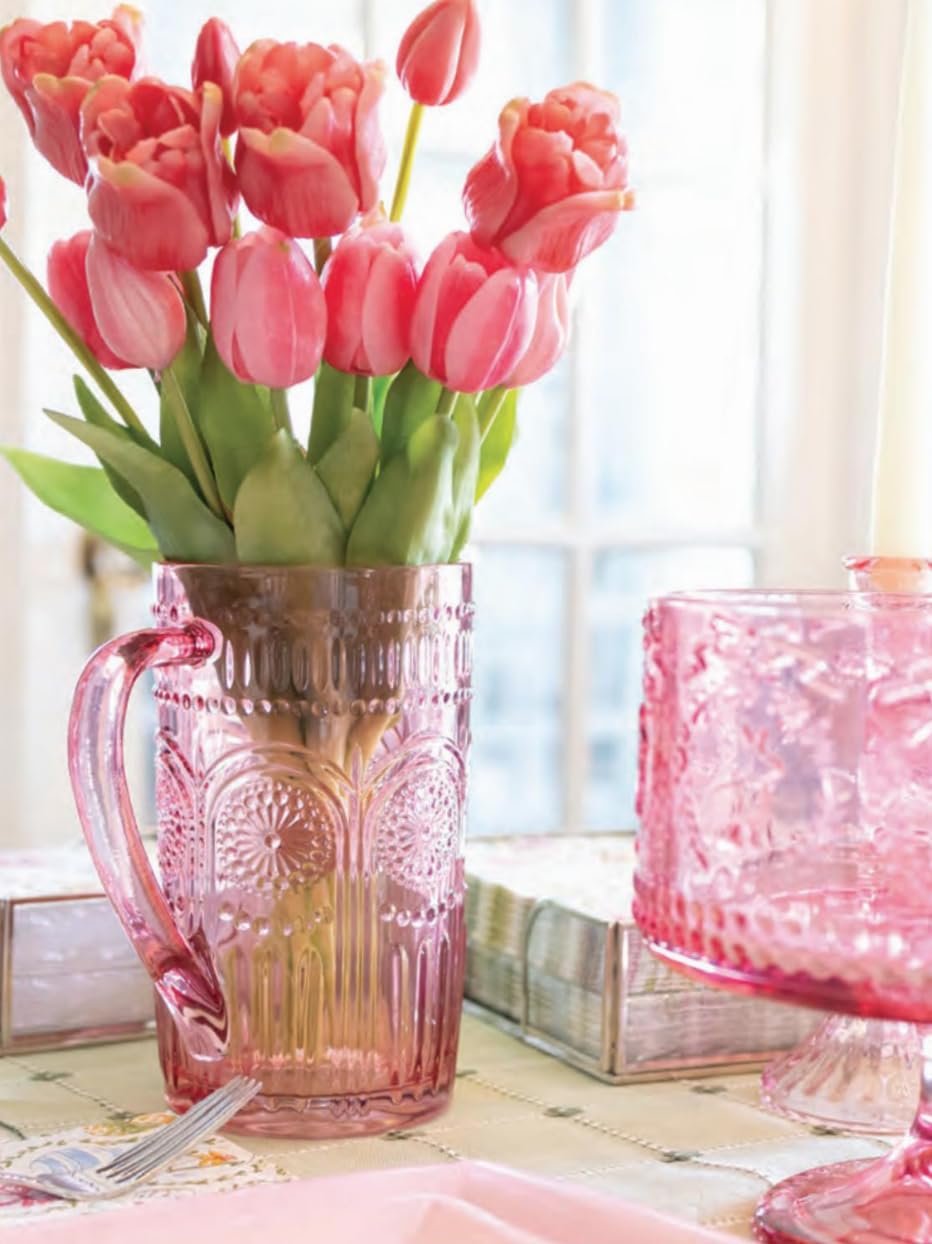 Amazon.com: Boston International Vintage-Inspired Glass Pitcher