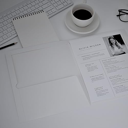 Miniatura 10 de Carpetas de papel laminado brillante de dos bolsillos, tamaño carta con bolsillos, capacidad para 100 hojas, para escuela, oficina, hogar, caja de