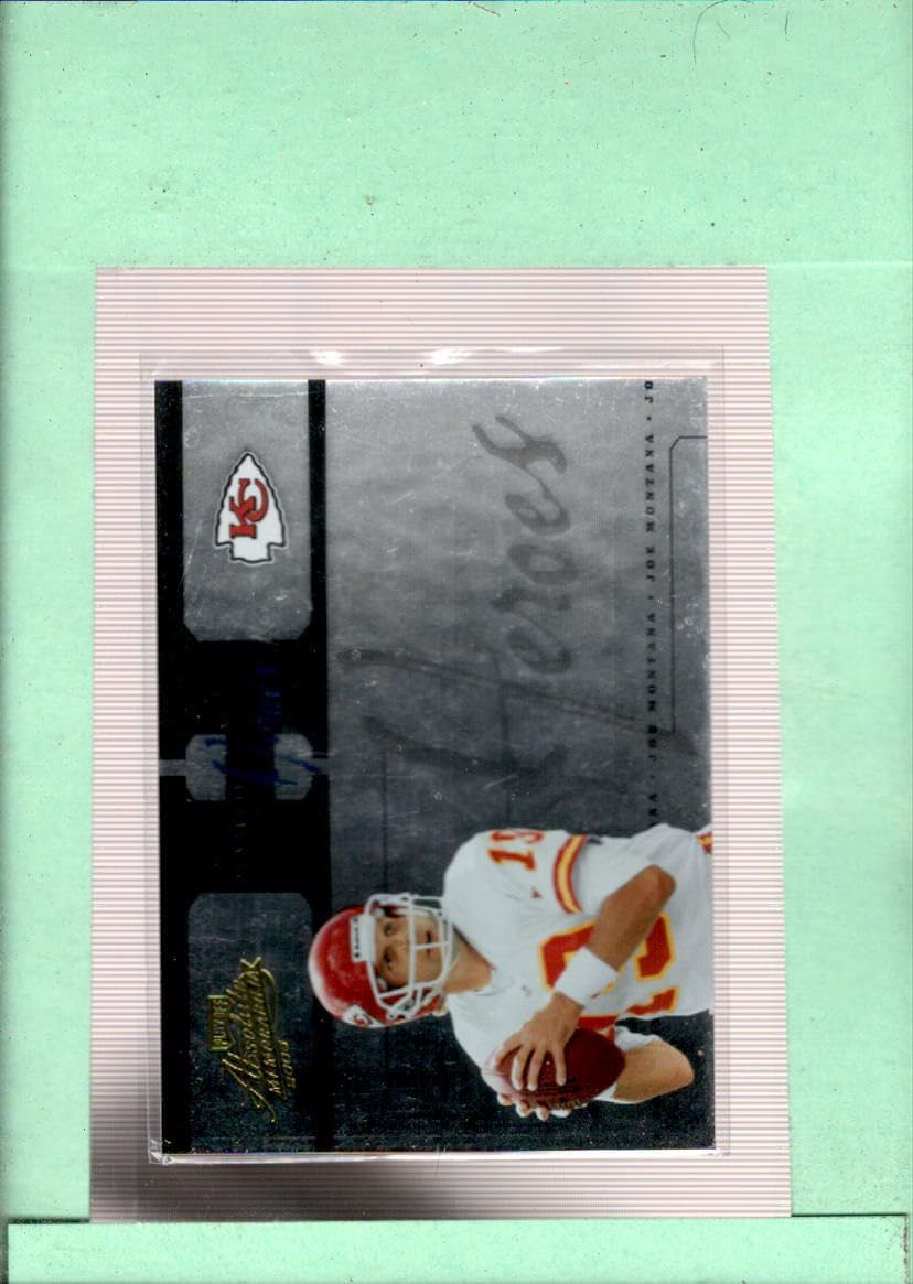 2005 Playoff Absolute Memorabilia Absolute Heroes Gold #13 Joe Montana MINT SER/150 Kansas City Chiefs Football