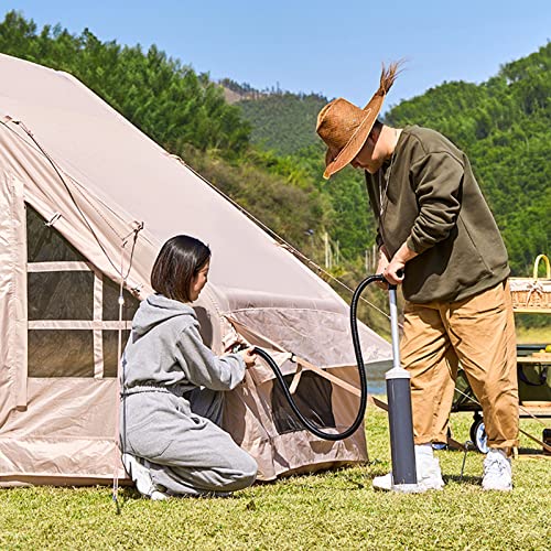 Carpa inflable para camping 4-8 personas con bomba miniatura 5