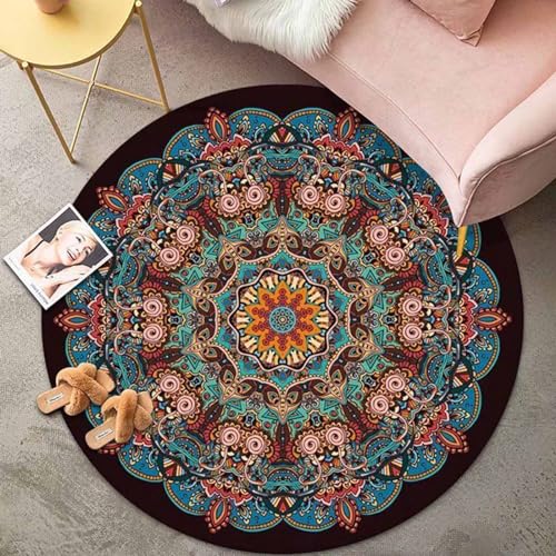 Tapis de salon multicolore boho pour sublimer vos sols ternes