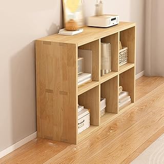 12 Bookcase Ideas Living Room for Smart Storage and Display 10 Solid Wood Lattice Bookcase, Floor-Standing Bookshelf, Adjustable Square...