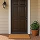 Kempf 1" Thick Natural Woven Coco Coir Doormat, 18" x 30", Heavy-Duty Entrance Mat for Front Door, Entryway & Porch