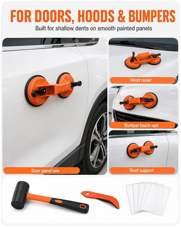 Floor Gap Fixer Tool Laminate Repair Kit Dent Puller Dent Kit Remover Tool Flooring Vinyl Fix Suction Cup Plank Grabber Pro Lvp Luxury Floating Installation Heavy Duty Wood Filler Tile by RZGBJYV - Image 5