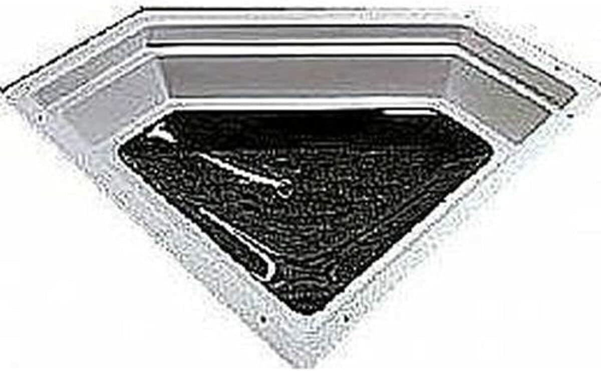 Bri-Rus NN208D Clear 20" x 8" Neo Angle Skylight Inner Garnish