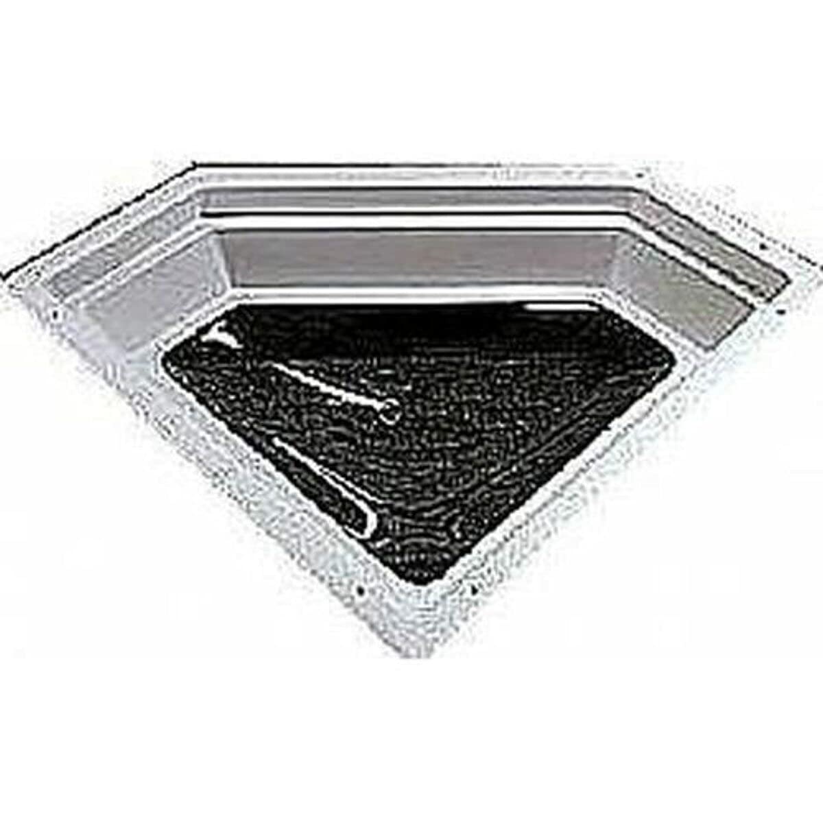 Bri-Rus NN208D Clear 20" x 8" Neo Angle Skylight Inner Garnish