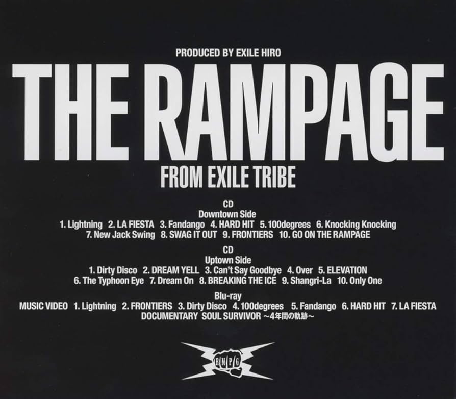 Amazon.co.jp: THE RAMPAGE(CD2枚組+Blu-ray Disc): Music