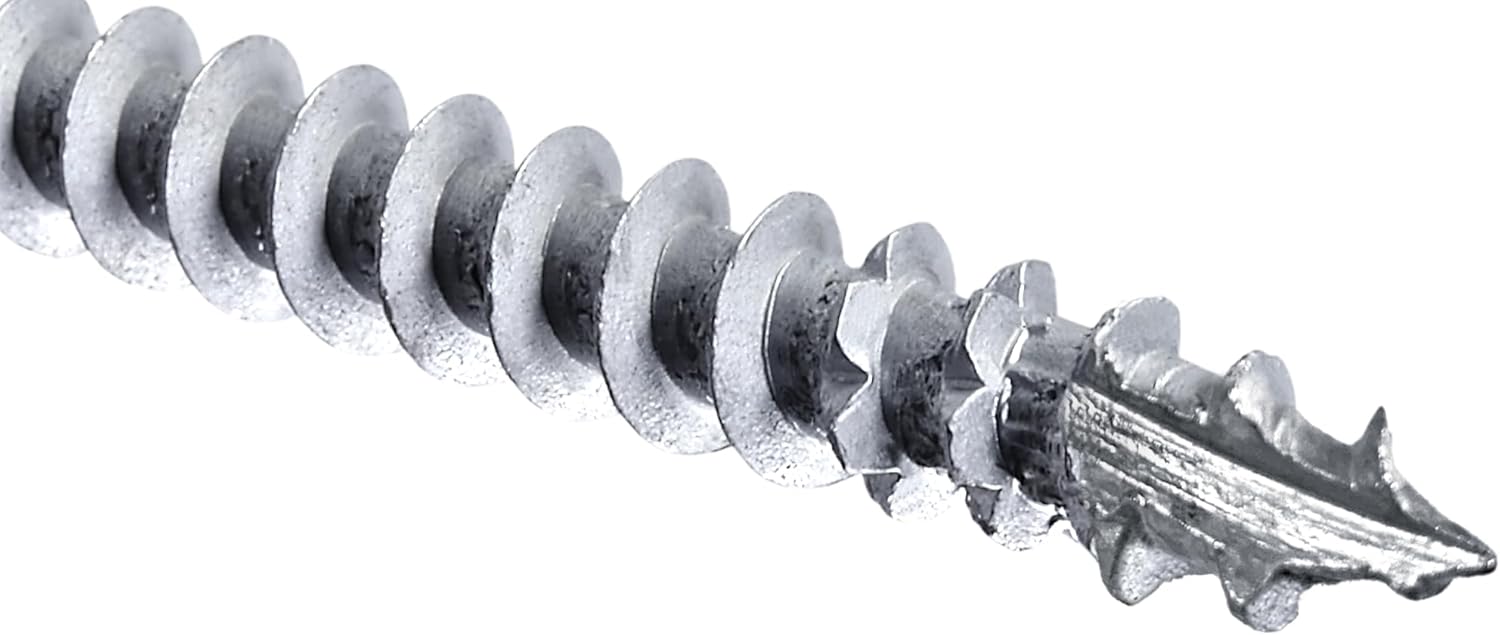 Simpson Strong-Tie SDWH27600GMB Strong-Drive SDWH Timber-HEX HDG Screw 0.276 in. x 6 in. 3/8 Hex (150-Qty)