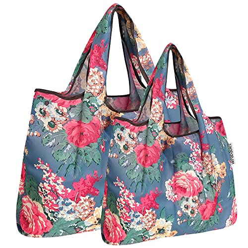 Image of allydrew Large Foldable Tote Nylon Reusable Grocery Bag