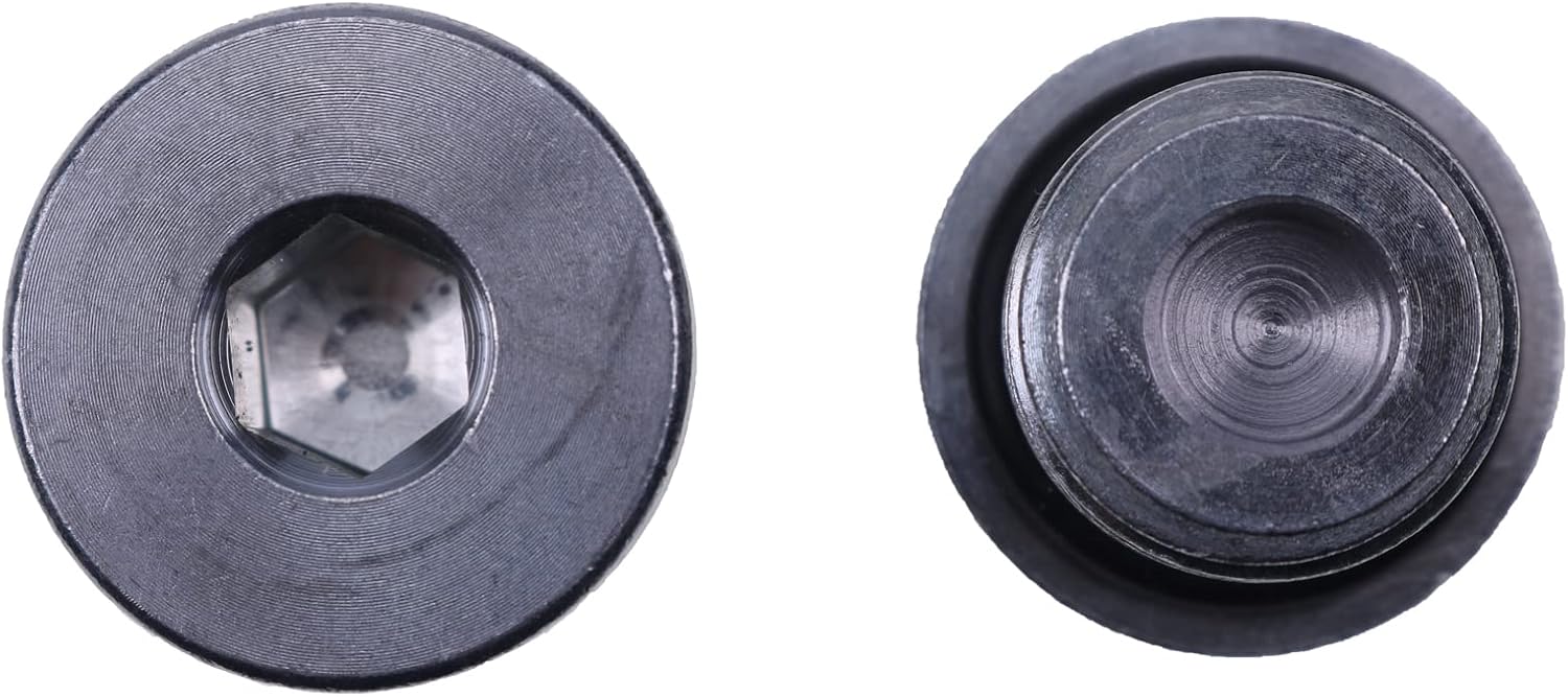 JZGRDN 2X 2203739 2203738 Front Gearcase Fill Plug Oil Drain Plug Compatible with Polaris Sportsman RZR Ranger 570 500 1000