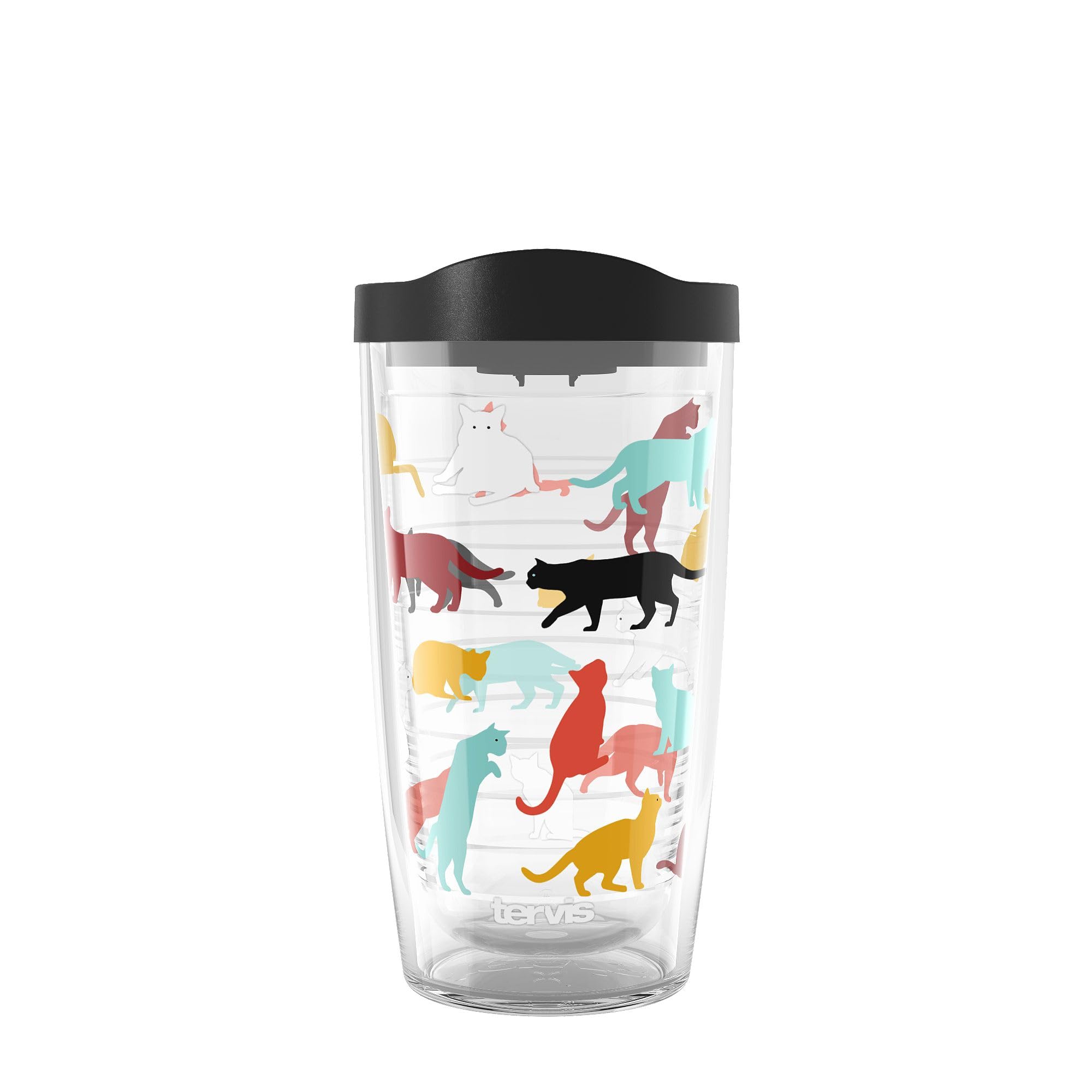 Tervis Pet Love Made in USA Double Walled Insulated Tumbler Travel Cup Keeps Drinks Cold Hot 16oz Cat