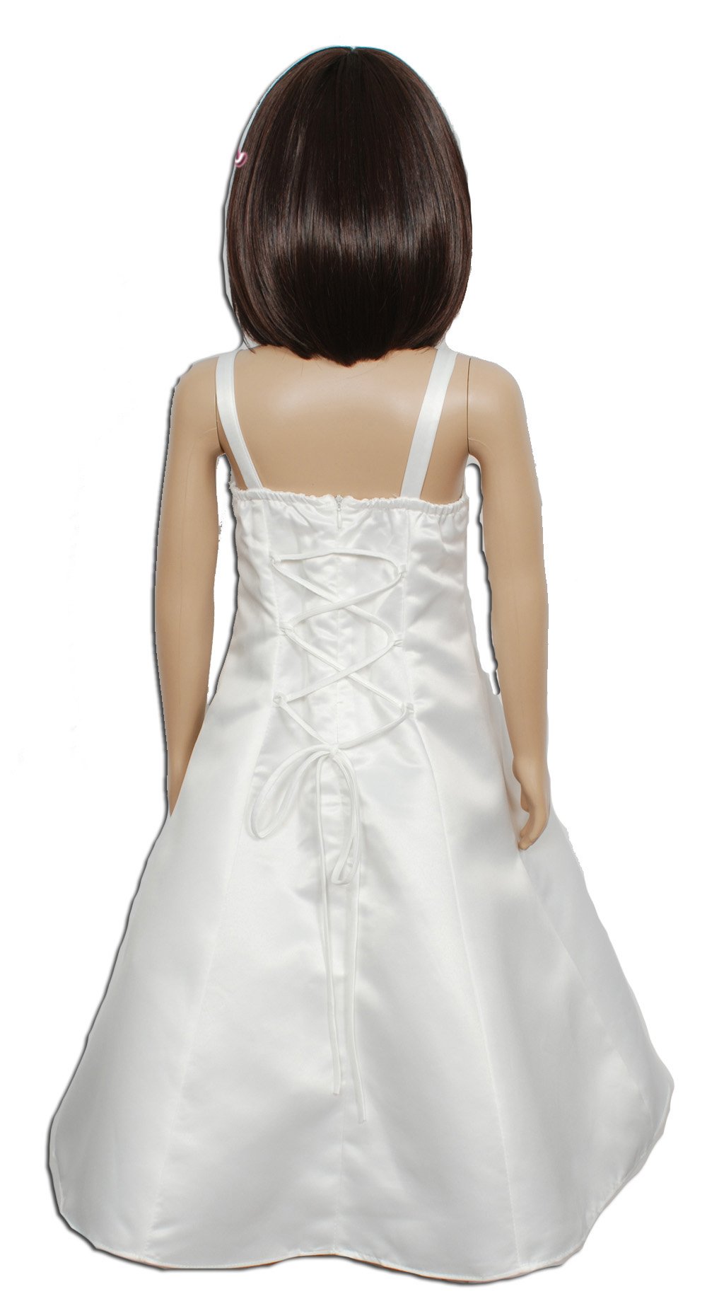 Cinda Mädchen Brautjungfer Heilige Kommunionkleid