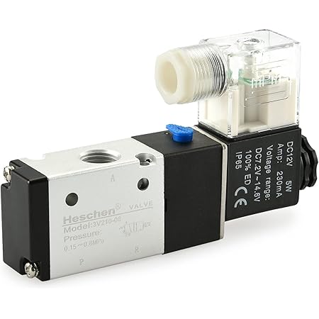 Valvola Aria Elettrovalvola Pneumatica 2V025-08 DC24V 2 Vie 2 - Foto 7