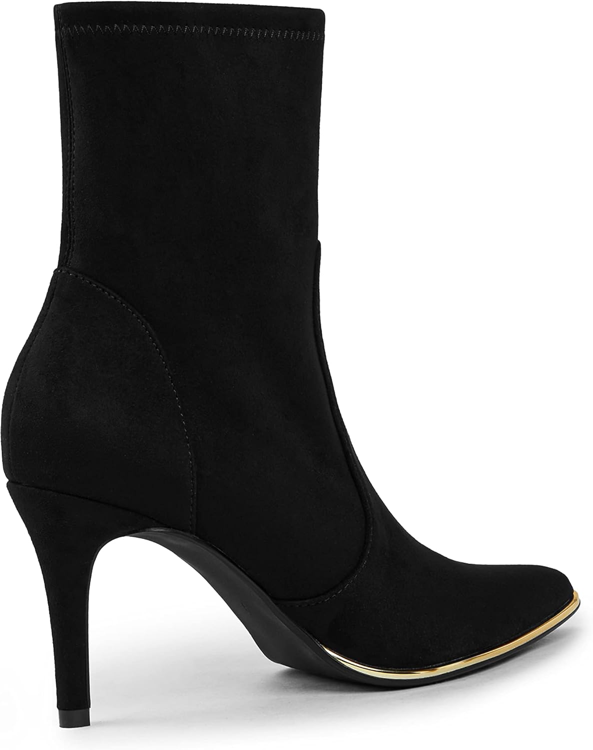 Arromic Women's Ankle Boots Pointed Toe Sexy Stiletto High Heels Ankle Booties Lightweight Comfortable Slip on Zipper Boots Booties for Women Dress - Image 6