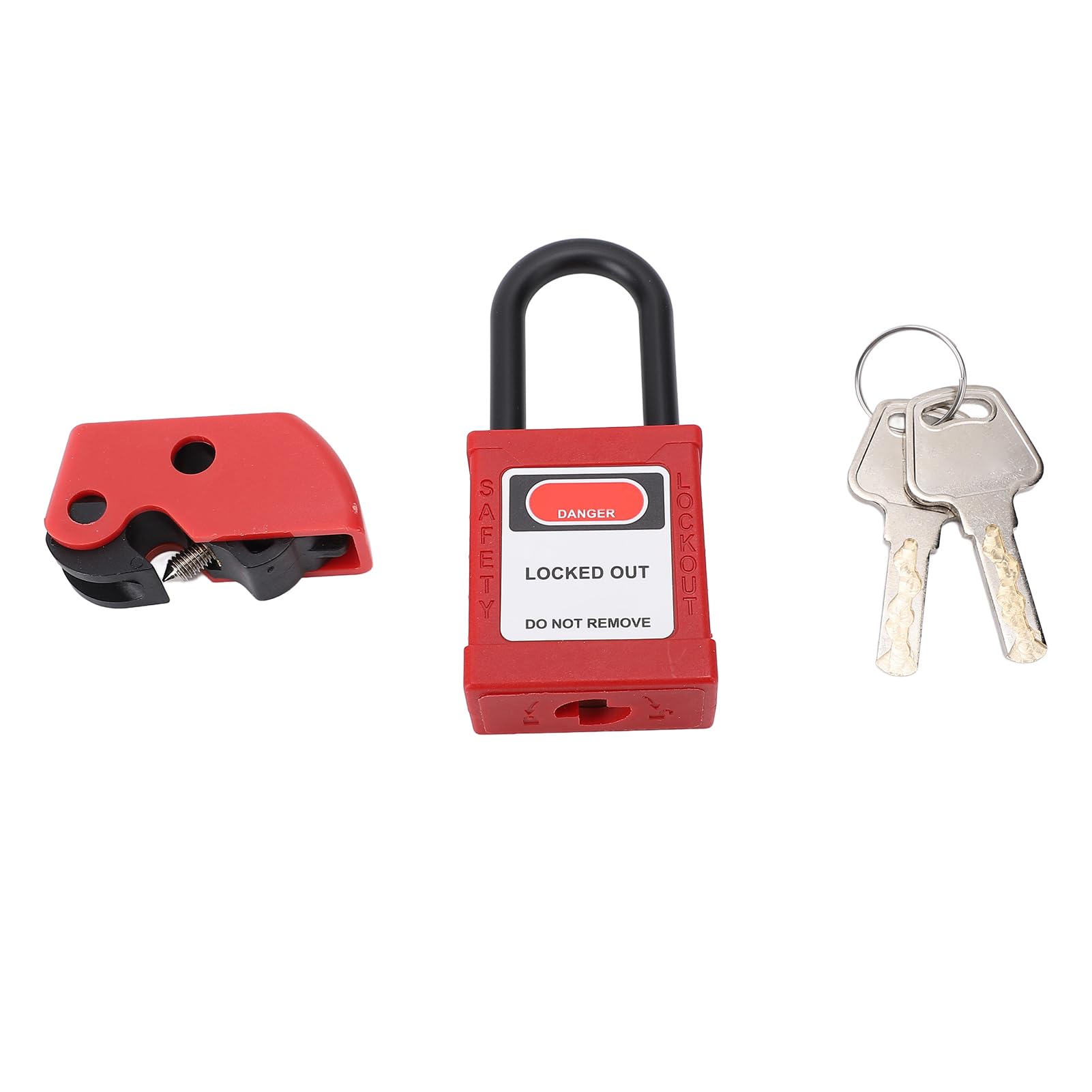 Circuit Breaker Lockout, Electrical Tagout Breaker Box Secure Lock Device for Outside Garden Valve Outdoor Faucet Knob