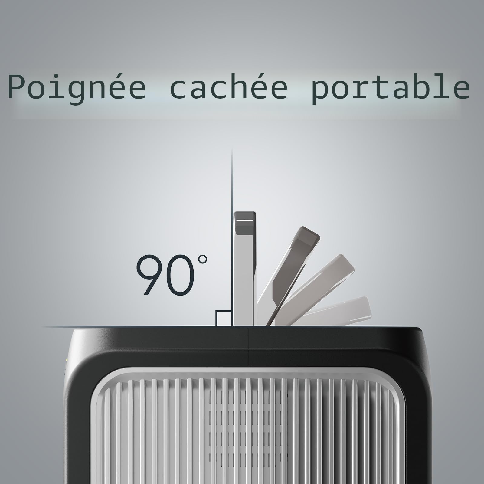 Power Station portable 300W (max. 500W), 288Wh, mémoire 230V AC USB-PD60W, lampe de poche LED, Lifepo4, générateur solaire extérieur, camping, alimentation d'urgence