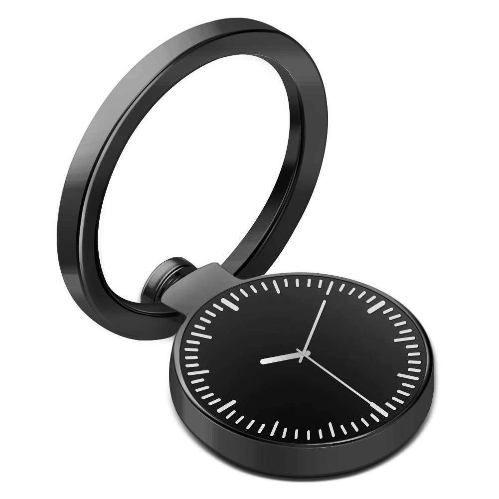 Cell Phone Ring Holder Universal Smartphone Anti-Slip Grip Kickstand Car Mount 360° Rotation Finger Phone Ring Stand Holder