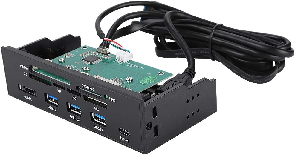 Internal Card Reader,Portable 5.25inch Multi Function