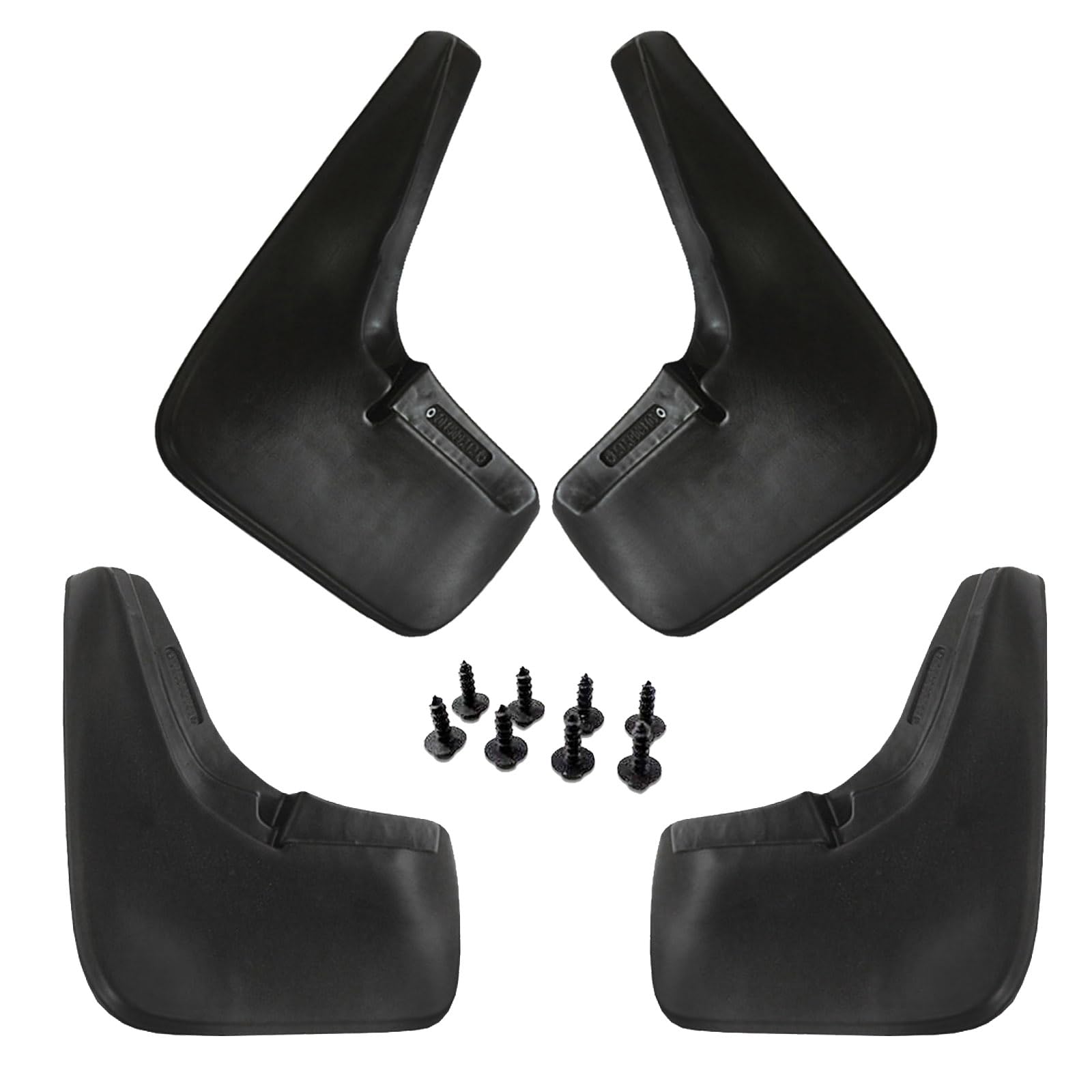 J&J AUTOMOTIVE Kit Parafanghi E Paraspruzzi Per Ford Kuga 2 (2012-2019) – Set Da 4 Pezzi, Facili Da Installare, Proteggono Da Fango E Ghiaia