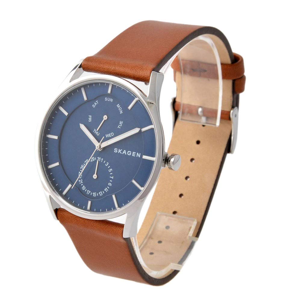 スカーゲン　SKW6449 Amazon | スカーゲン SKAGEN ペアウォッチ レザーベルト ブルー