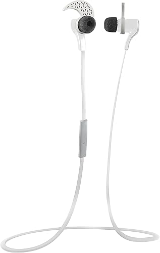 Outdoor Tech OT5300 Orcas 2.0 Auriculares inalámbricos ultraligeros Bluetooth con auriculares de espuma Comply (blanco)