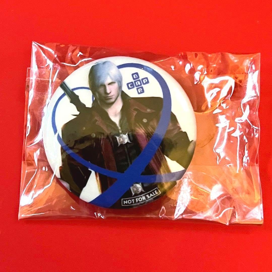 カプコンバー デビルメイクライ 非売品 缶バッジ デビルメイクライ カプコンバー ダンテ 缶バッジ カプコンカフェ