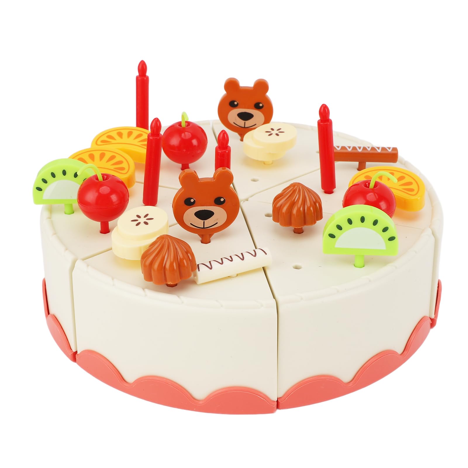 Amazon.co.jp: 誕生日ケーキおもちゃ、小さな女の子用プラスチック