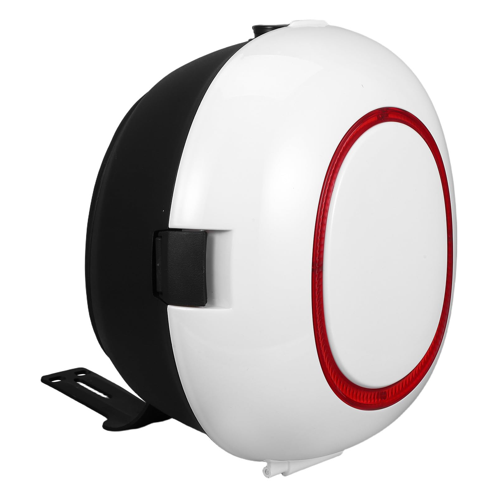 Homoyoyo Top Case Coffre de Rangement Étanche ABS pour Scooter et Moto avec Dossier Rembourré Compatible pour Voyage en Plein Air