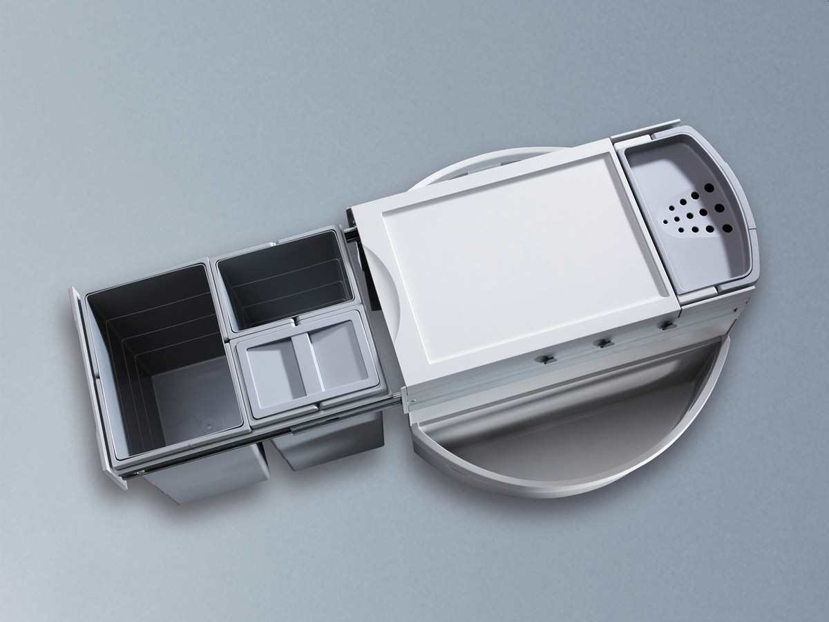 Hailo 3646231 Abfallsammler Rondo 90.3/40 P für Diagonal  