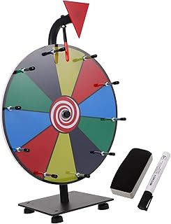 Operitacx 1 conjunto de roda da sorte leve brinquedo giratório giratório roda rifadora roda de prêmio roda apagável roda de prêmio prática roda de prêmio resistente roda de prêmio compacto rack de rodas