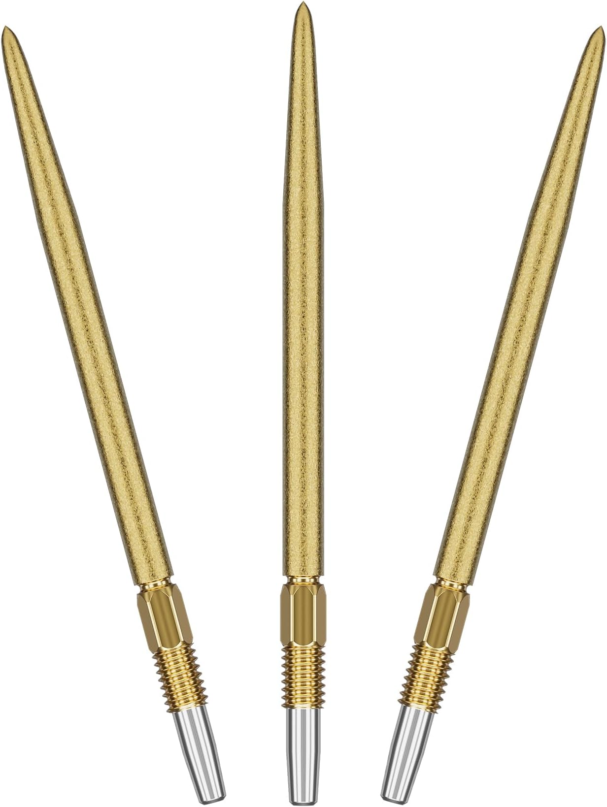 Target Darts Swiss Point SLK Luke Littler Dart Points (3 Pack Set of Tips) 30MM/35MM/42MM – Gold/Silver/Black | Rough Textured Dart Points, Replacement Steel Dart Tips, Professional Dart Accessories