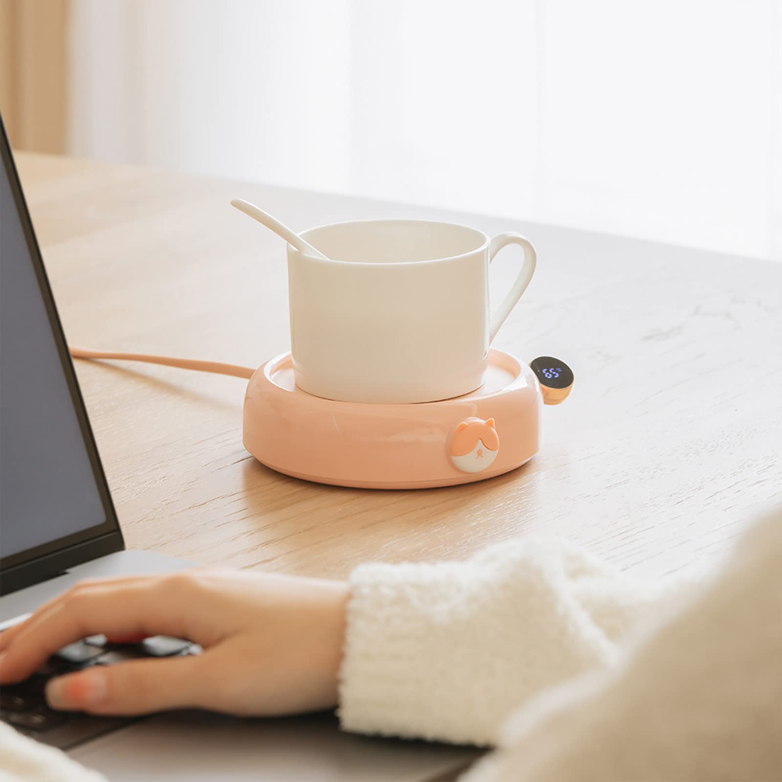 Calentador de tazas eléctrico para bebidas
