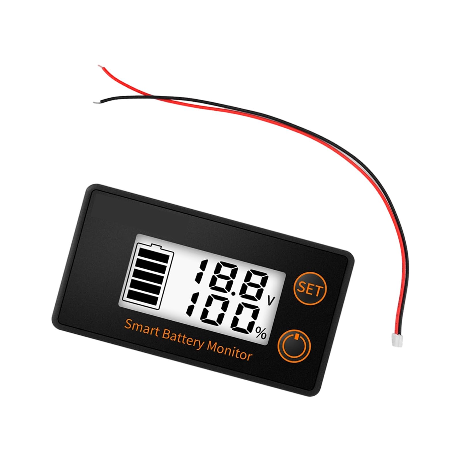 Fast Response Digital Voltages Monitor Units Featuring Low Power Consumption High Accuracy for Various Battery Types Car Battery Voltages Meter