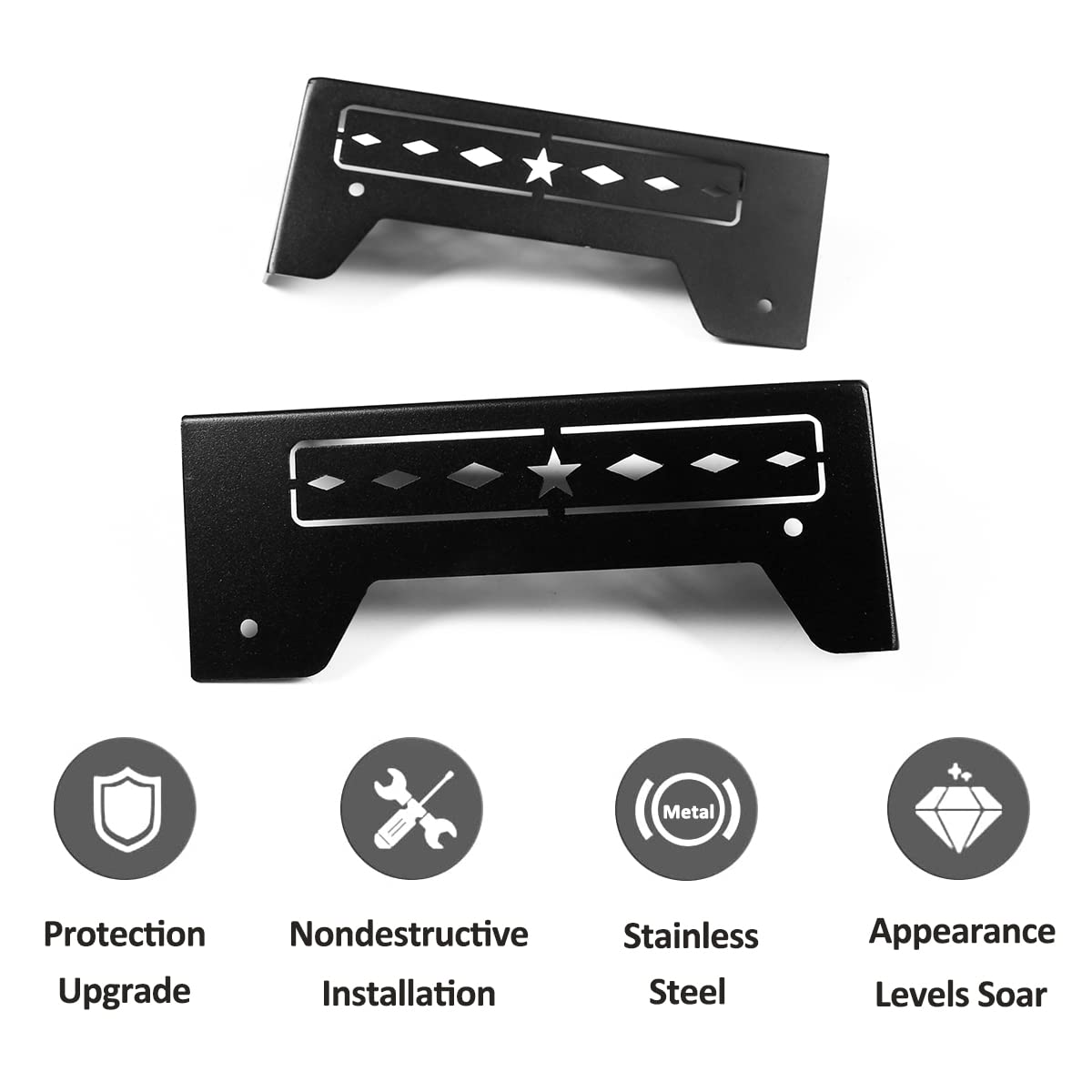 Copertura di protezione angolare anti-collisione per sedile anteriore e posteriore per LR Defender 2004-2019 90 110 accessori
