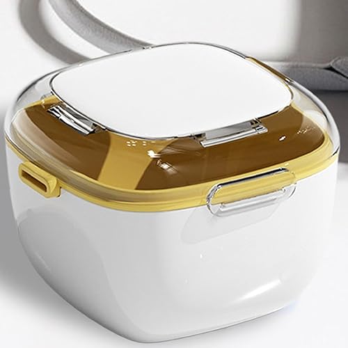 Miniatura 8 de Estuche de baño para dentaduras postizas  Vaso de limpieza de dentaduras postizas a prueba de fugas, contenedor de limpieza de retenedores  Caja de